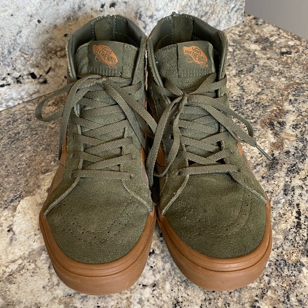 Vans Sk8-Hi Zip Grape Leaf & Canteen Brown